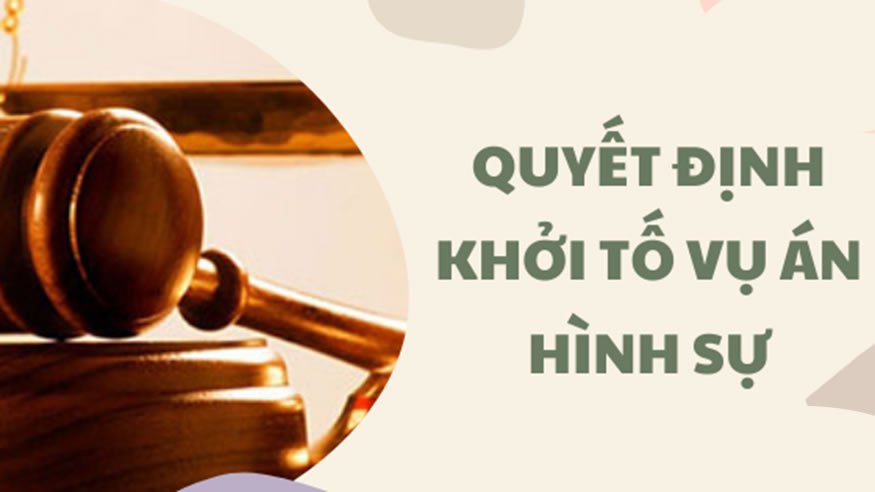 quy dinh ve khoi to vu an